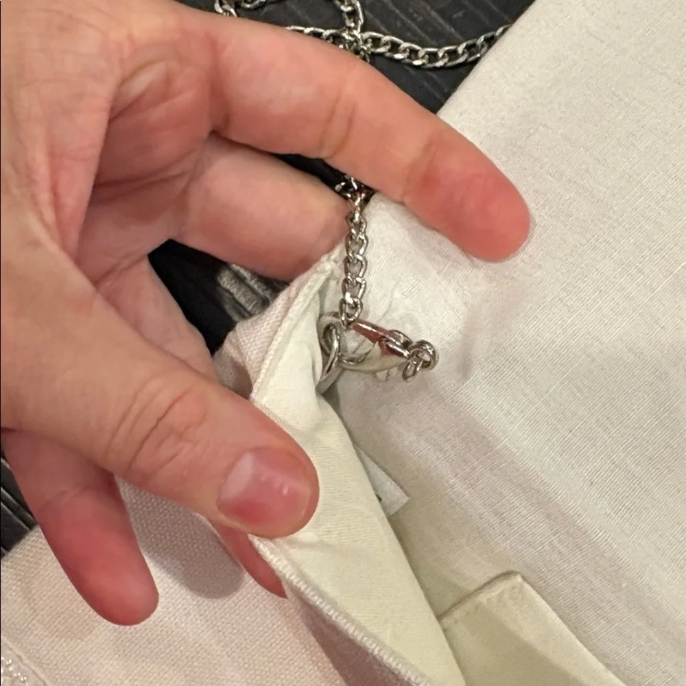 BRIDE Beaded Pearl Clutch Wristlet in Ivory